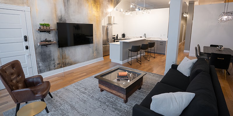 Loft dining table